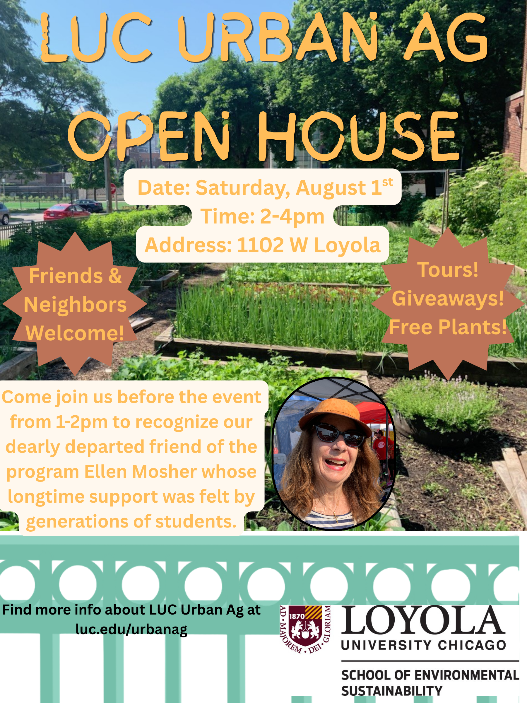 Winthrop Garden photo with neighbor Ellen Mosher